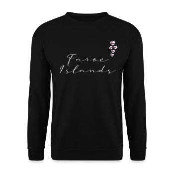 Faroe Islands - Unisex Sweatshirt - black - Front - Alina (178cm) & Michal (187cm)