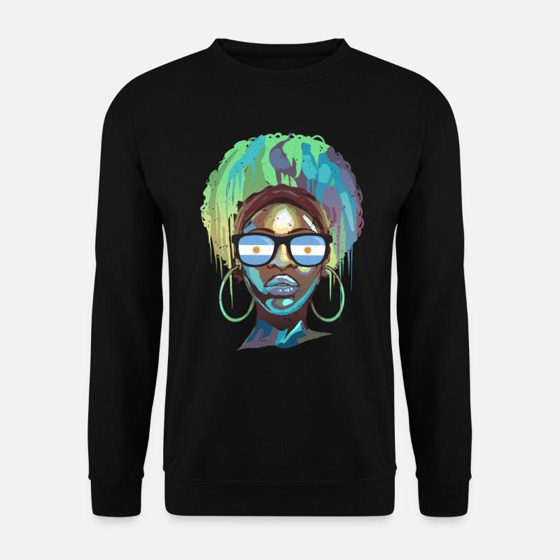 Argentinien - Unisex Pullover - Schwarz