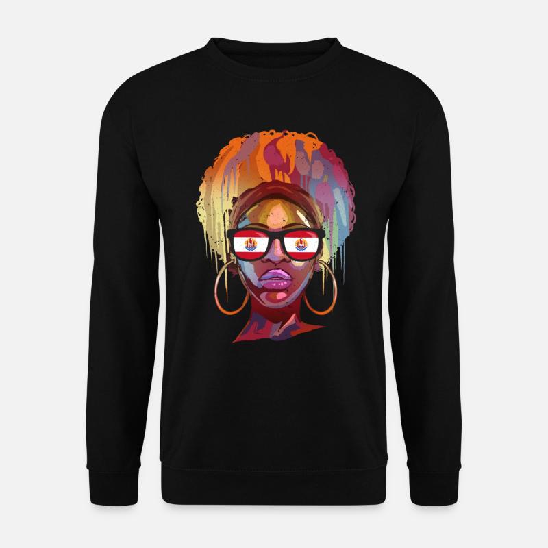 French Polynesia - Unisex Sweatshirt - black