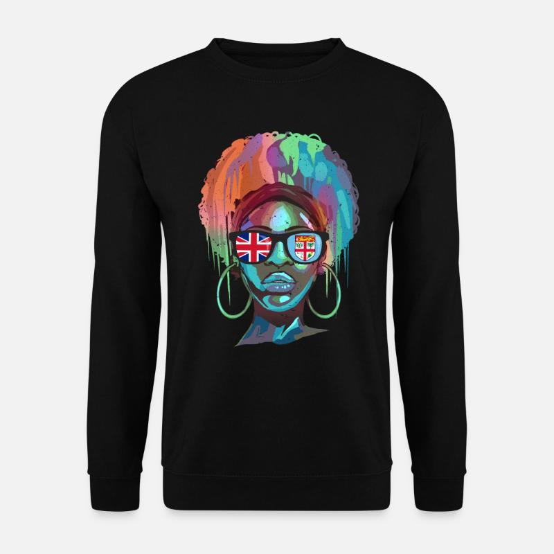 Fidschi - Unisex Pullover - Schwarz