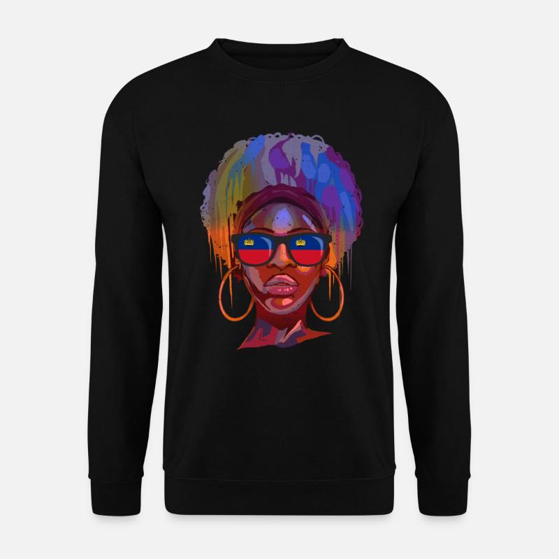Liechtenstein - Unisex Pullover - Schwarz