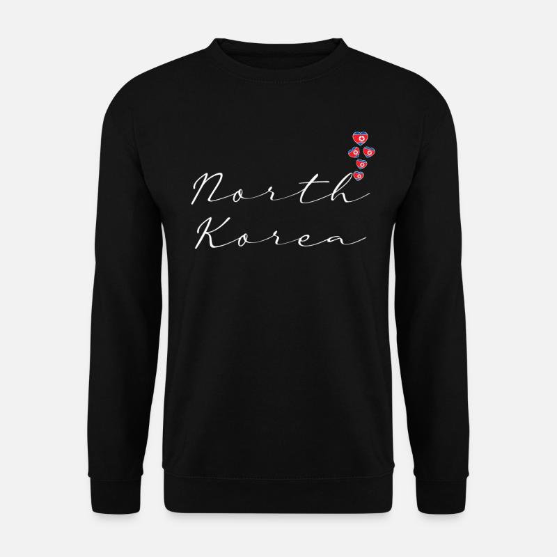 Nordkorea - Unisex Pullover - Schwarz