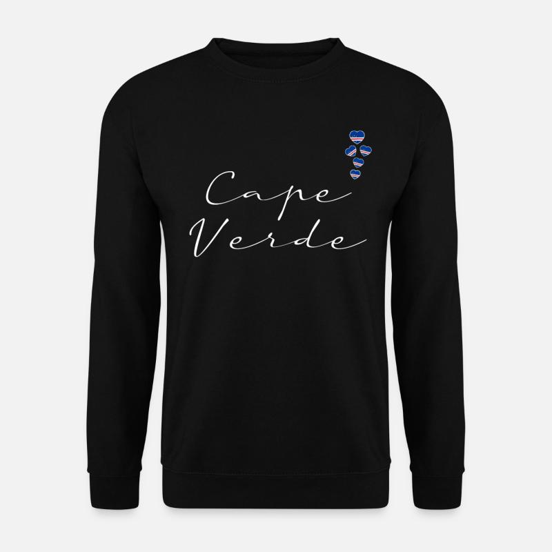 Kap Verde - Unisex Pullover - Schwarz
