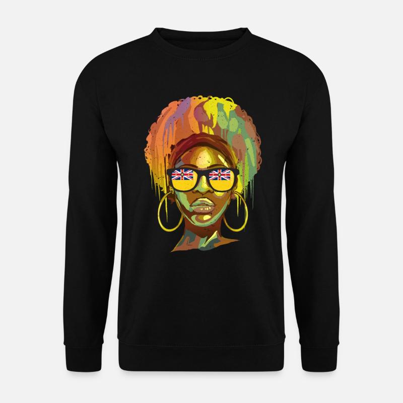 Niue - Unisex Pullover - Schwarz