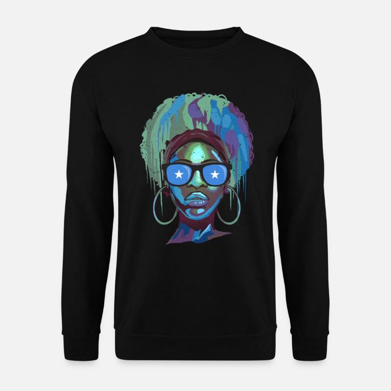 Somalia - Unisex Sweatshirt - black