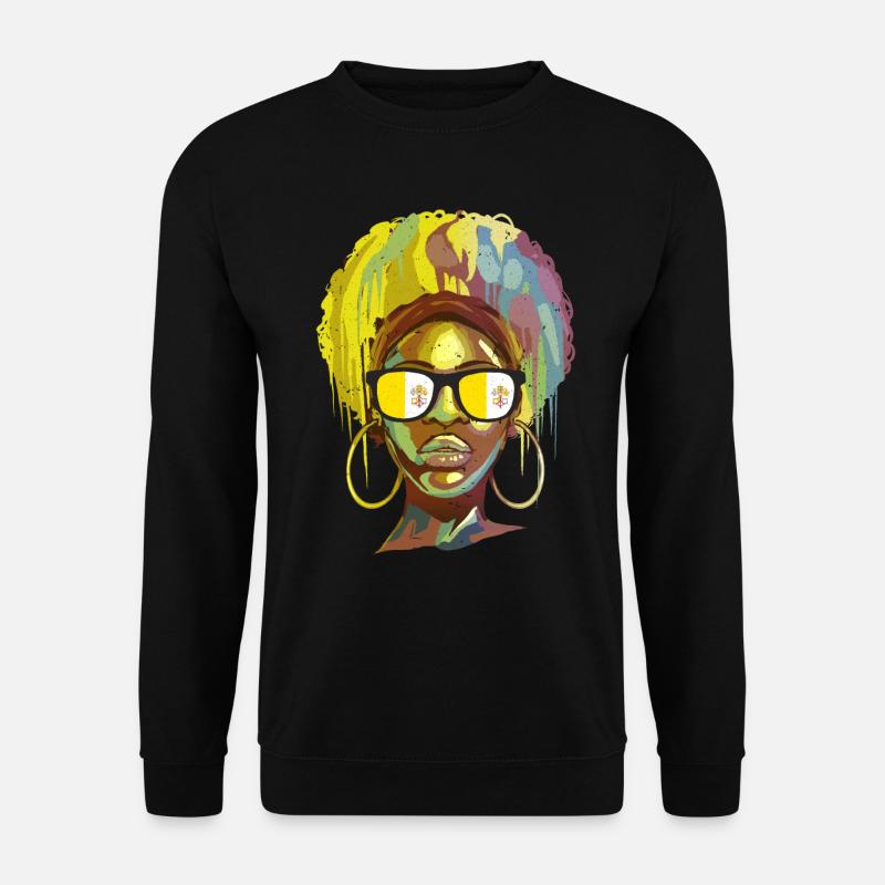 Vatikan - Unisex Pullover - Schwarz
