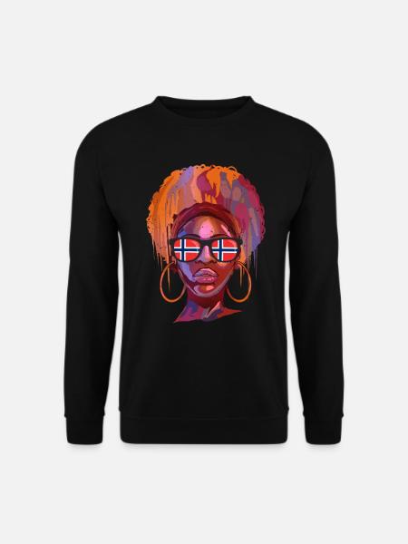 Norway - Unisex Sweatshirt - black