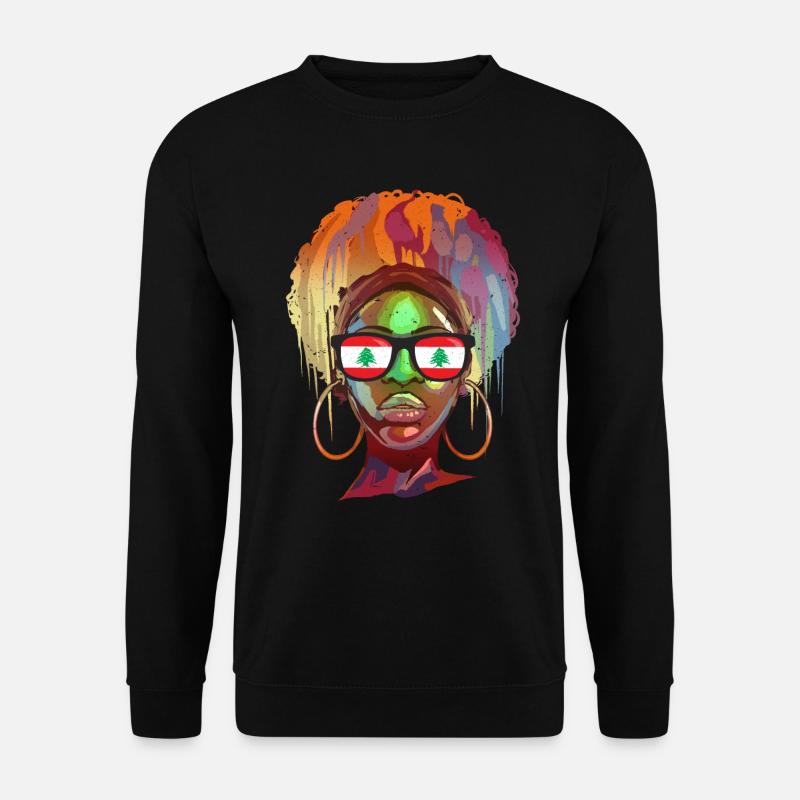 Libanon - Unisex Pullover - Schwarz