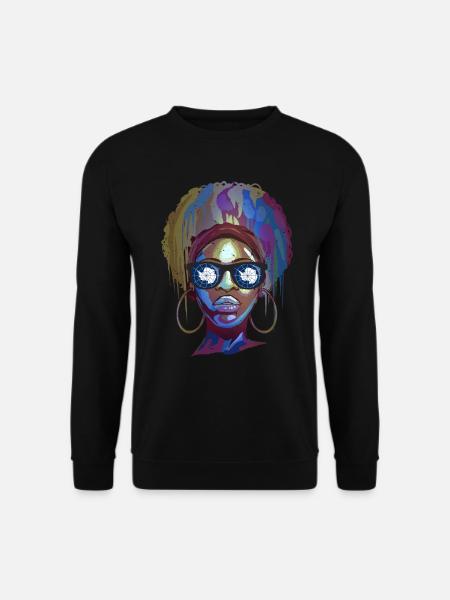 Antarktis - Unisex Pullover - Schwarz