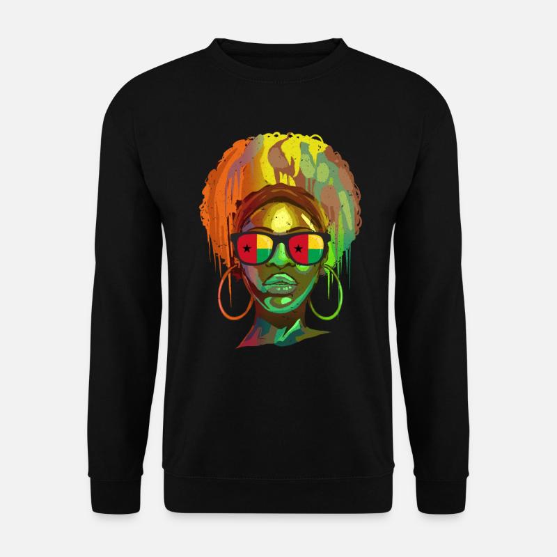 Guinea Bissau - Unisex Sweatshirt - black