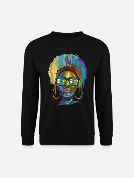 Saint Pierre and Miquelon - Unisex Sweatshirt - black
