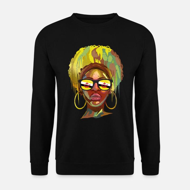 Brunei - Unisex Pullover - Schwarz