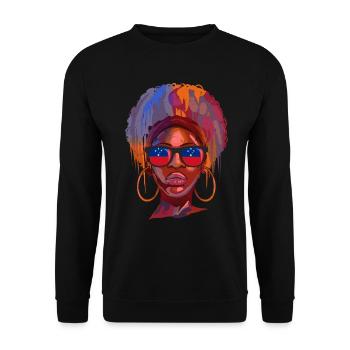 Samoa - Unisex Pullover - Schwarz - Vorne - Alina (178cm) & Michal (187cm)