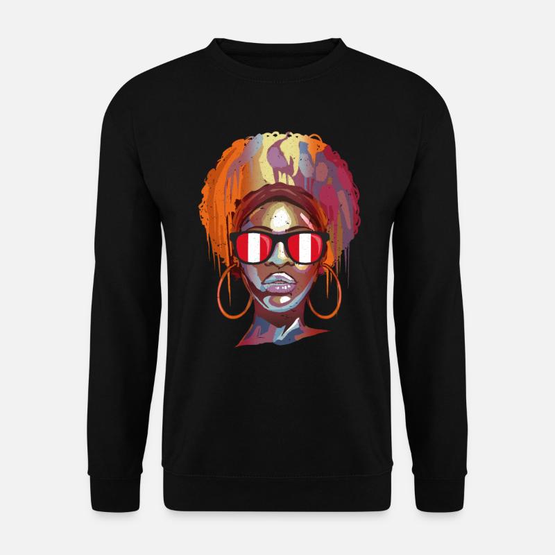 Peru - Unisex Sweatshirt - black