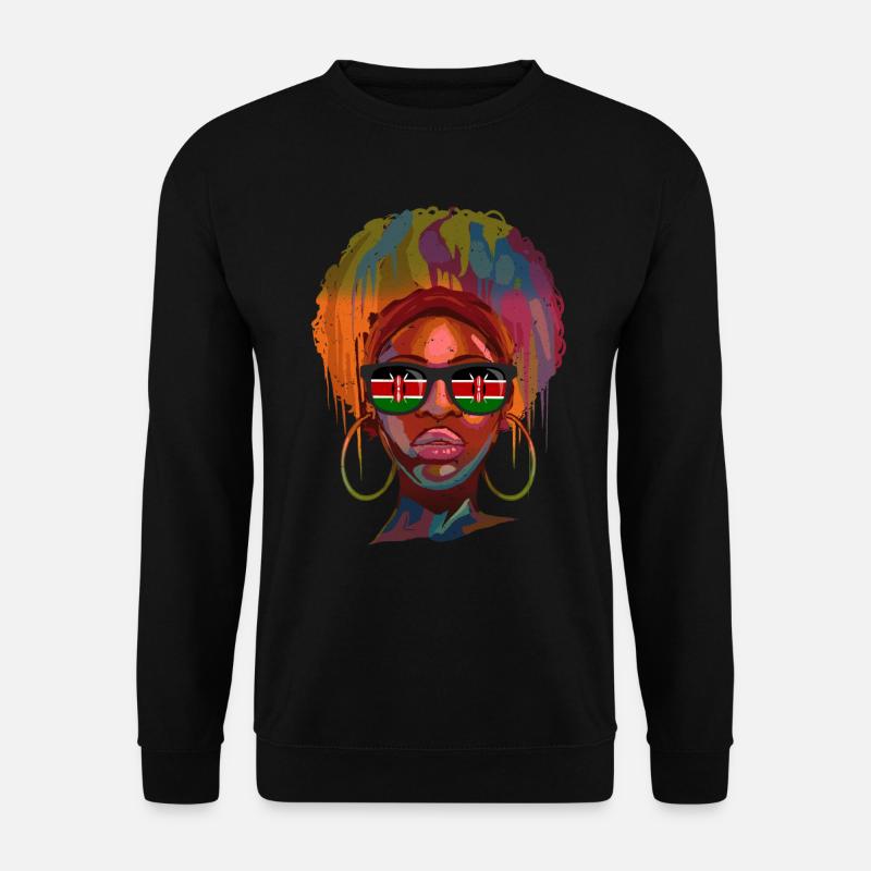 Kenya - Unisex Sweatshirt - black