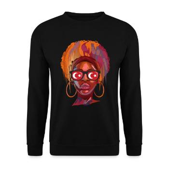 Empire ottoman - Sweat-shirt Unisexe - noir - Devant - Alina (178cm) & Michal (187cm)