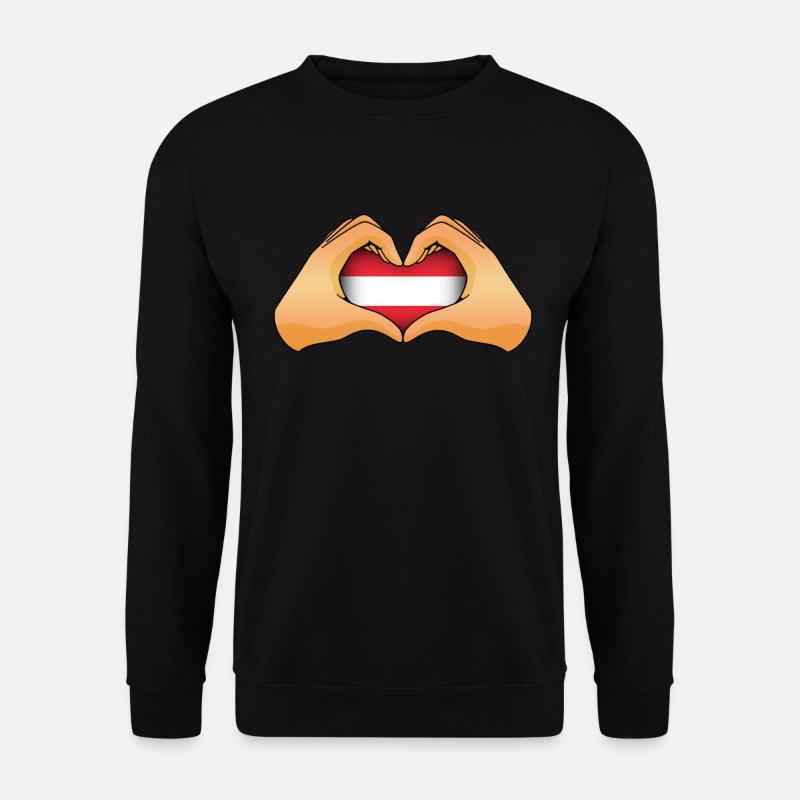 Österreich - Unisex Pullover - Schwarz