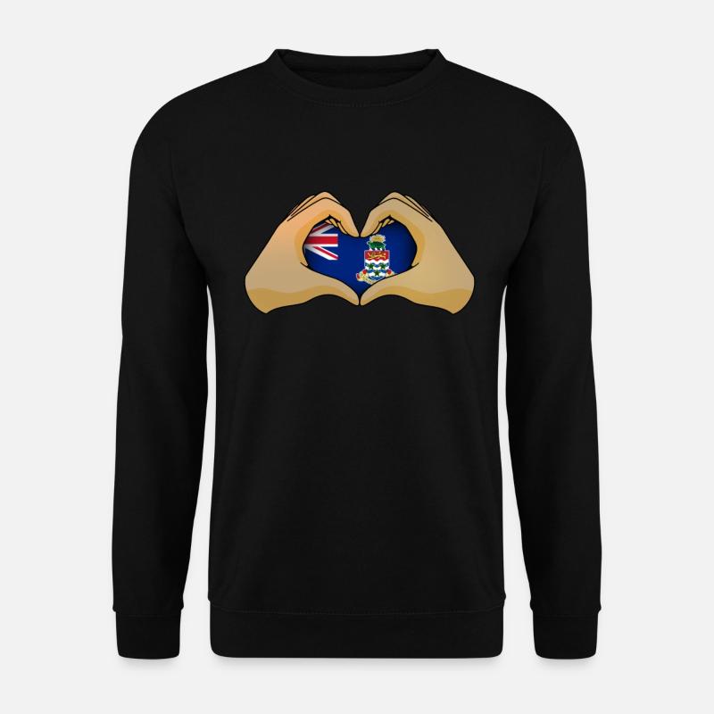Kaimaninseln - Unisex Pullover - Schwarz
