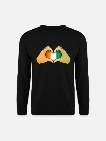Ivory Coast - Unisex Sweatshirt - black