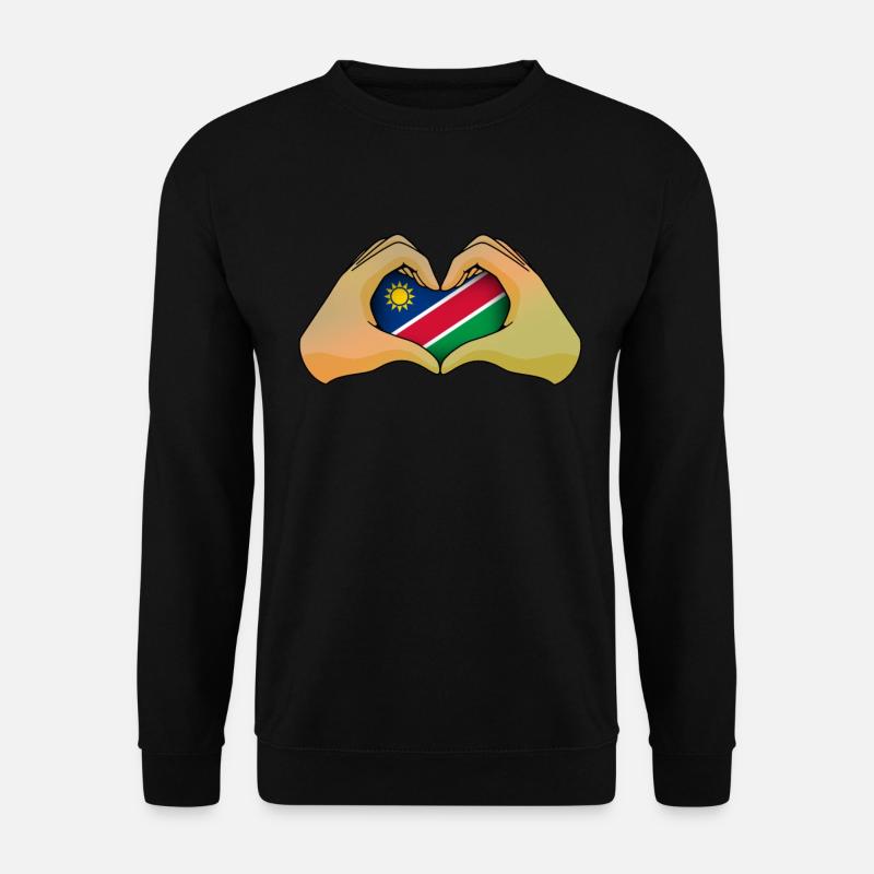 Namibia - Unisex Pullover - Schwarz