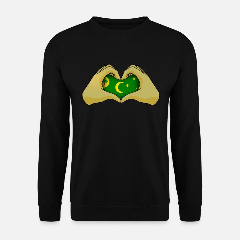 Cocos Islands - Unisex Sweatshirt - black