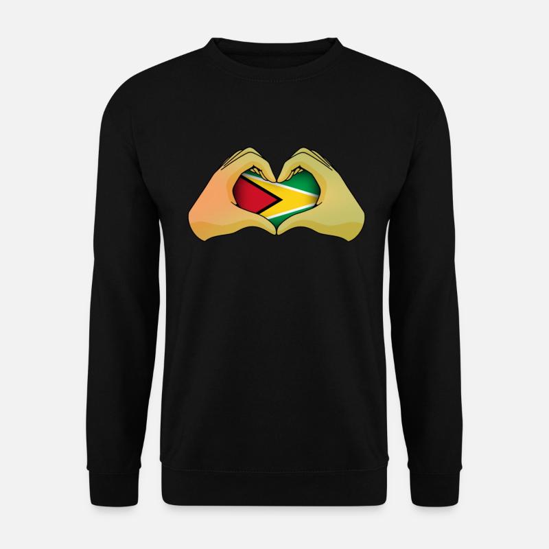 Guyana - Unisex Sweatshirt - black
