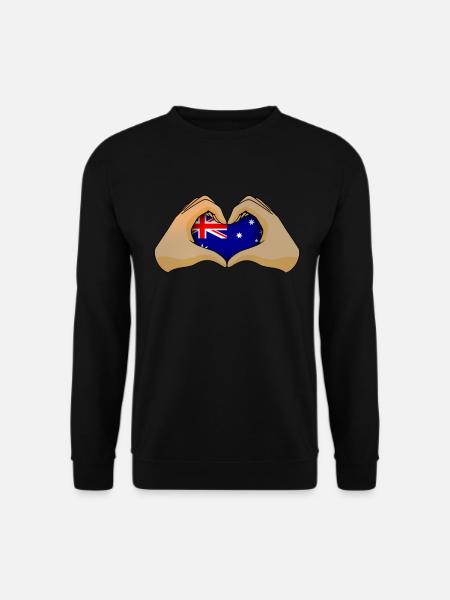 Heard and Mcdonald Islands - Unisex Sweatshirt - black