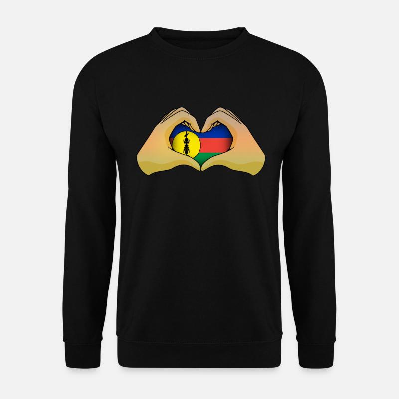 Neukaledonien - Unisex Pullover - Schwarz
