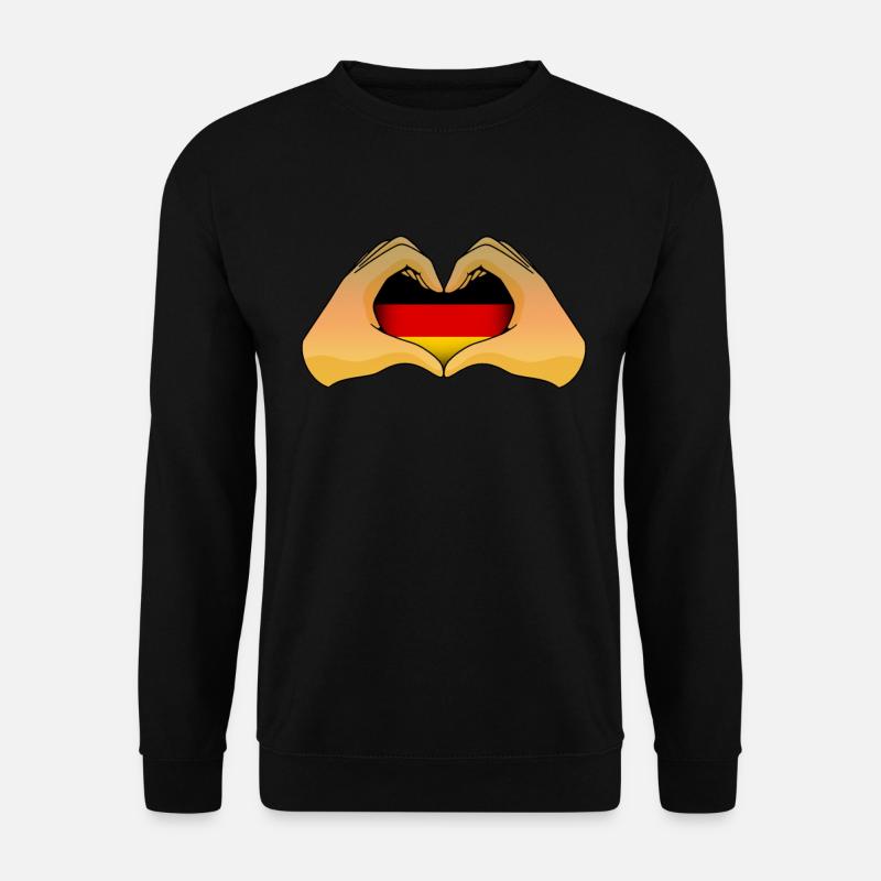 Deutschland - Unisex Pullover - Schwarz