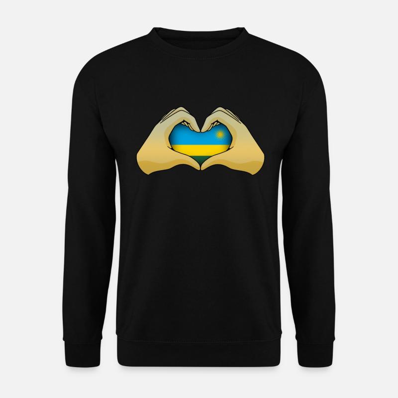 Rwanda - Unisex Sweatshirt - black