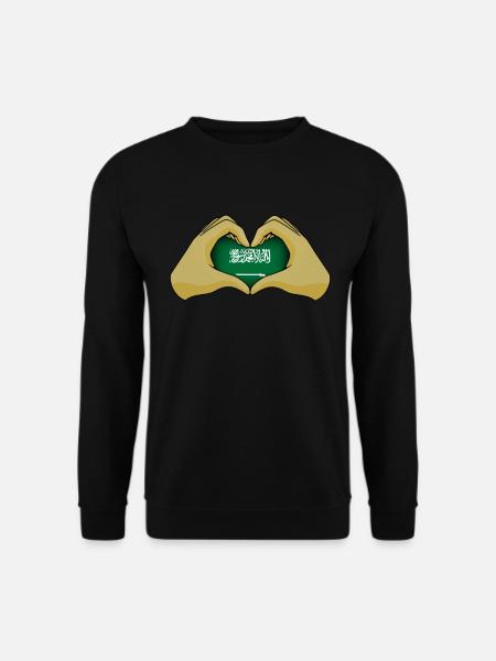 Saudi Arabia - Unisex Sweatshirt - black