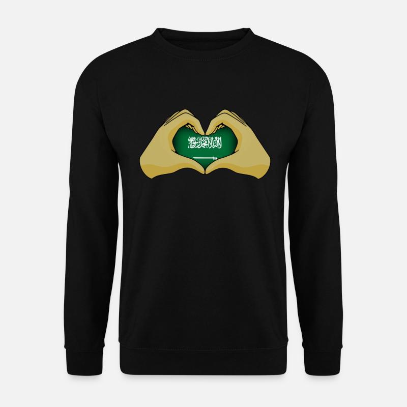 Saudi Arabia - Unisex Sweatshirt - black
