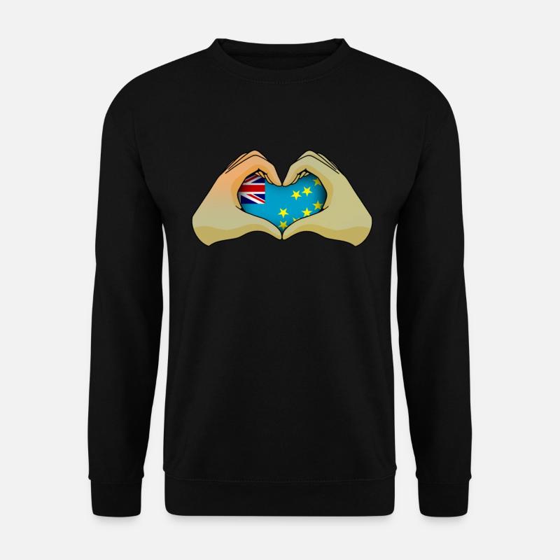 Tuvalu - Sweat-shirt Unisexe - noir