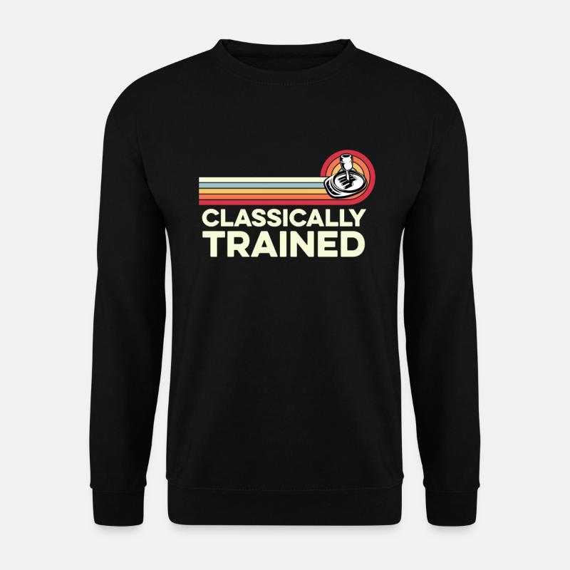 Classically Trained Manual Transmission Manual - Unisex Sweatshirt - black