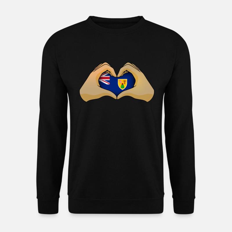 Turks and Caicos Islands - Unisex Sweatshirt - black