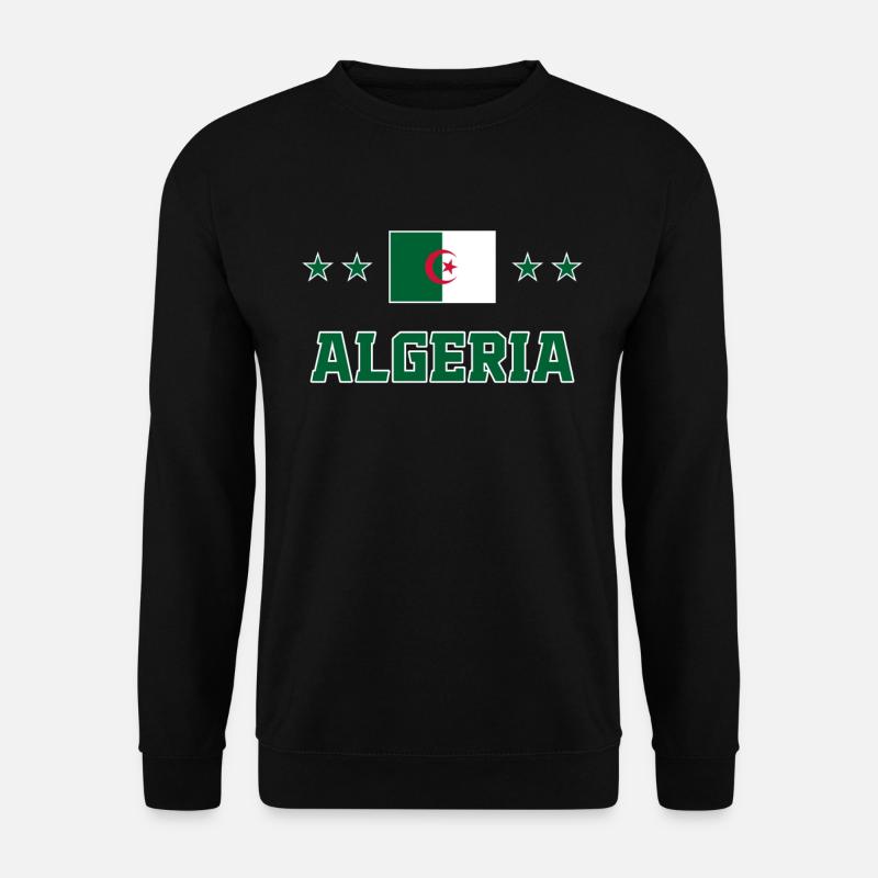 Algeria - Unisex Sweatshirt - black