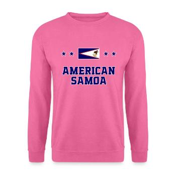Amerikanisch-Samoa - Unisex Pullover - Pink - Vorne