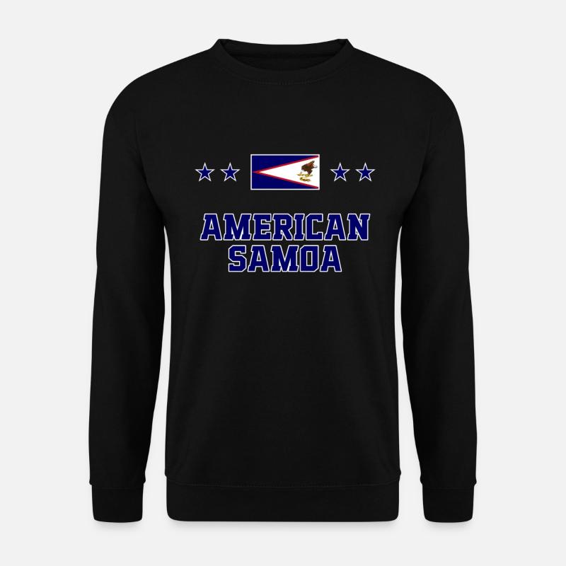 American Samoa - Unisex Sweatshirt - black