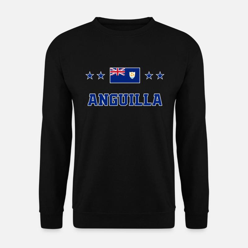 Anguilla - Unisex Sweatshirt - black