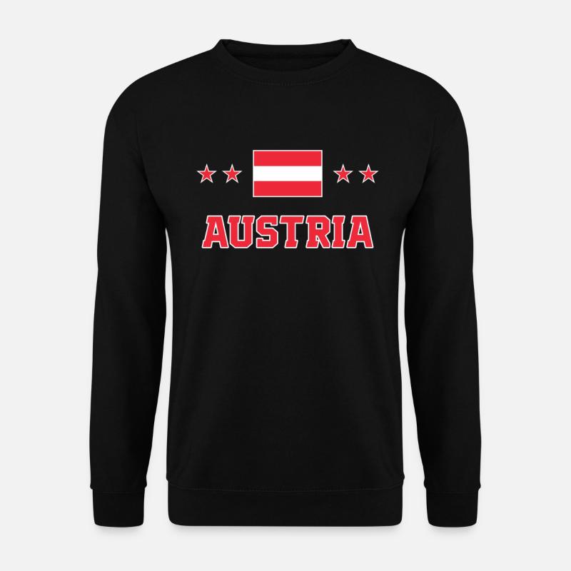 Österreich - Unisex Pullover - Schwarz