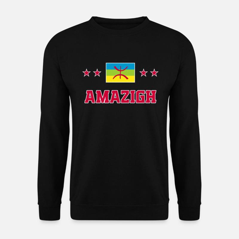Amazigh - Unisex Pullover - Schwarz