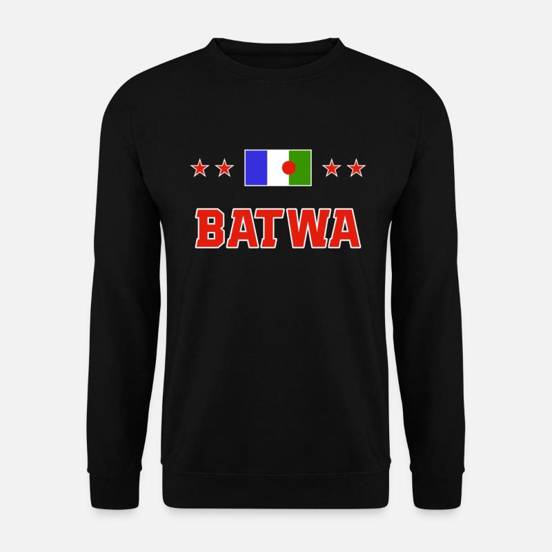 Batwa - Unisex Pullover - Schwarz