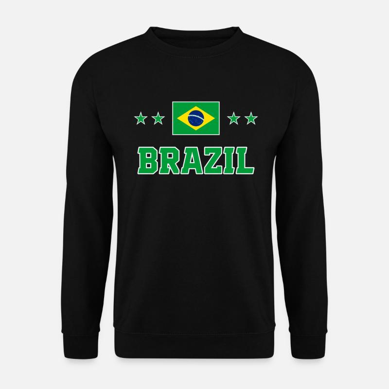 Brasilien - Unisex Pullover - Schwarz