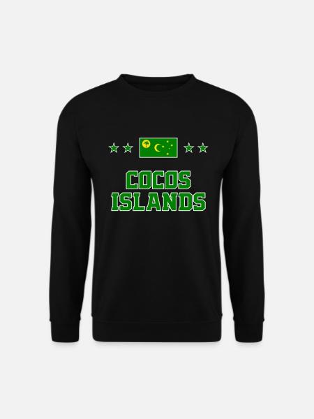 Cocos Islands - Unisex Sweatshirt - black
