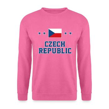 Czech Republic - Unisex Sweatshirt - pink - Front