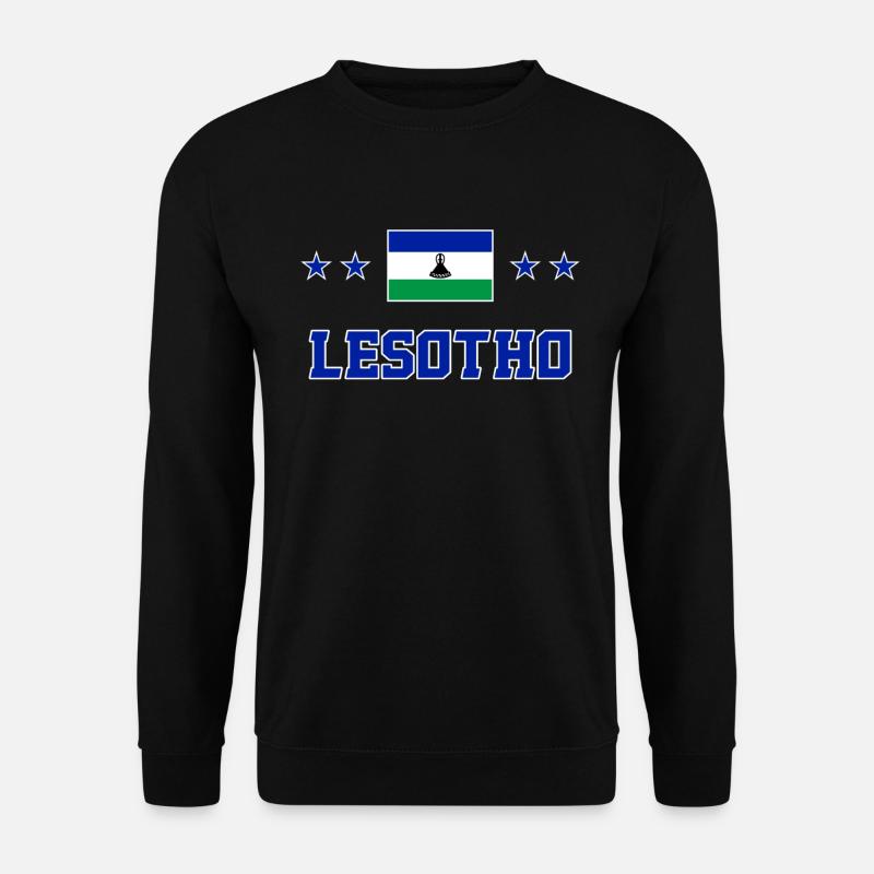 Lesotho - Unisex Pullover - Schwarz