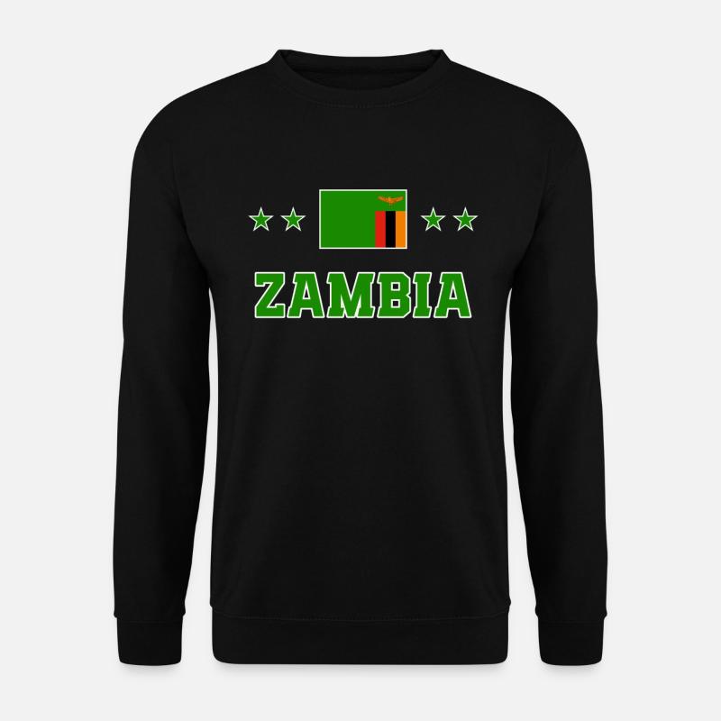 Sambia - Unisex Pullover - Schwarz