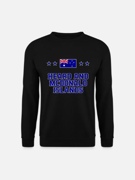 Heard and Mcdonald Islands - Unisex Sweatshirt - black