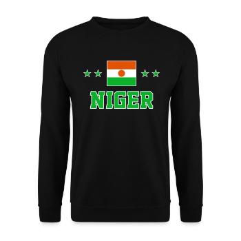 Nouvelle-Zélande - Sweat-shirt Unisexe - noir - Devant - Alina (178cm) & Michal (187cm)
