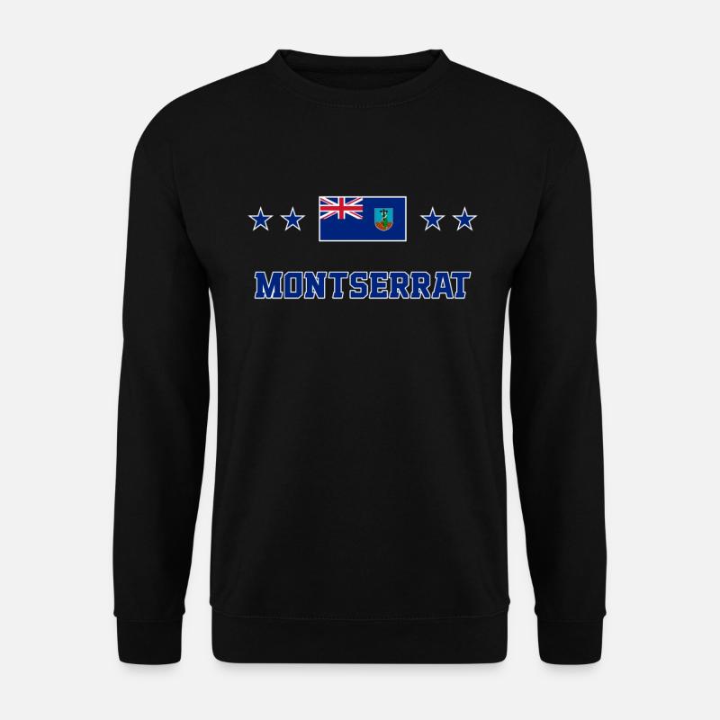 Montserrat - Unisex Sweatshirt - black